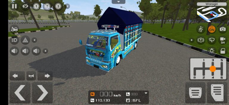 Canter Fast Blue Terpal Segitiga