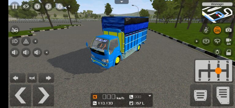 Canter NKR71 Bak Terpal Kotak
