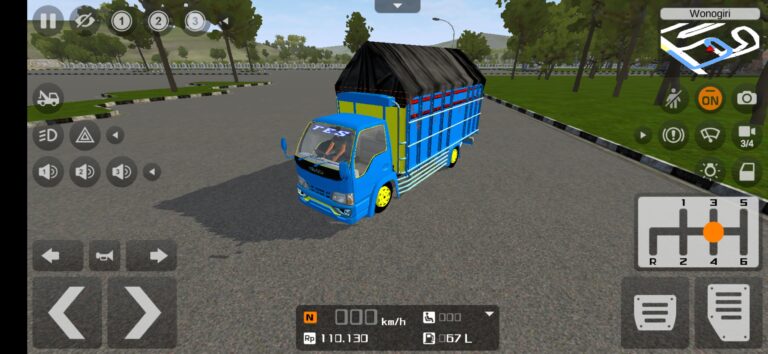 Canter NKR71 Bak Terpal Segitiga