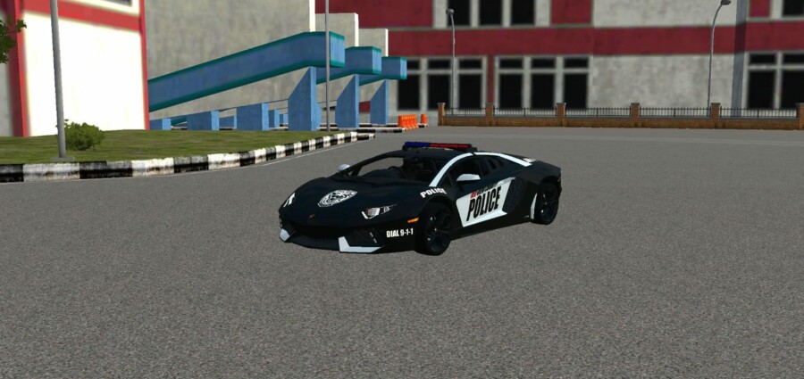 Lamborghini Aventador Police