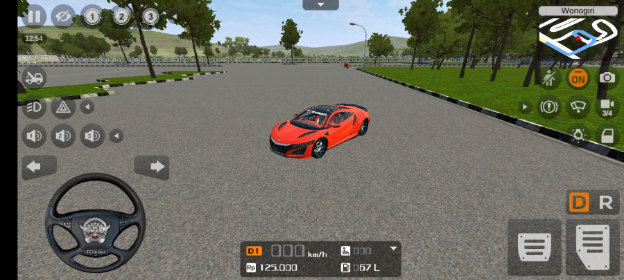 Mobil Acura NSX LB