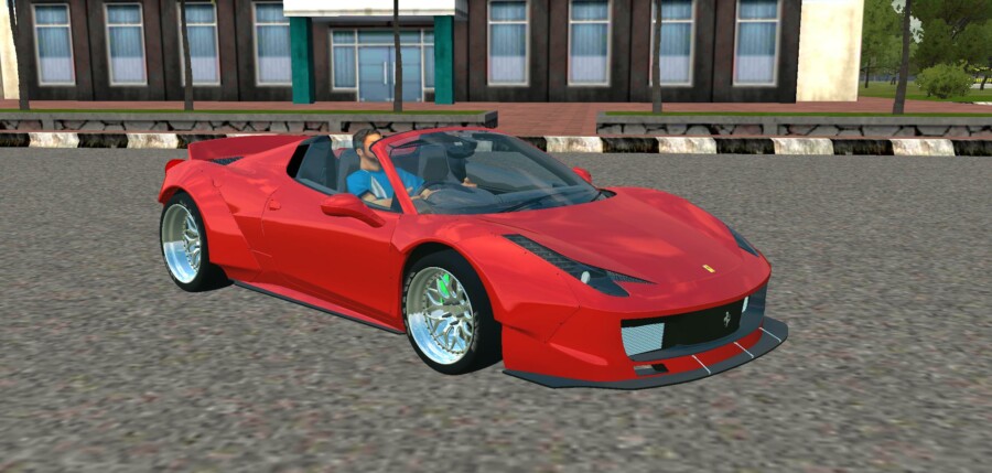 Mobil Ferrari 458 Spider Liberty Walk