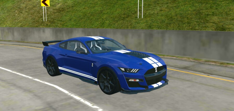 Mobil Ford Mustang Shelby GT500 2021