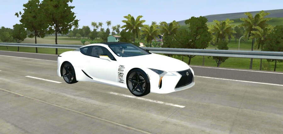 Mobil Lexus LC 500 2021