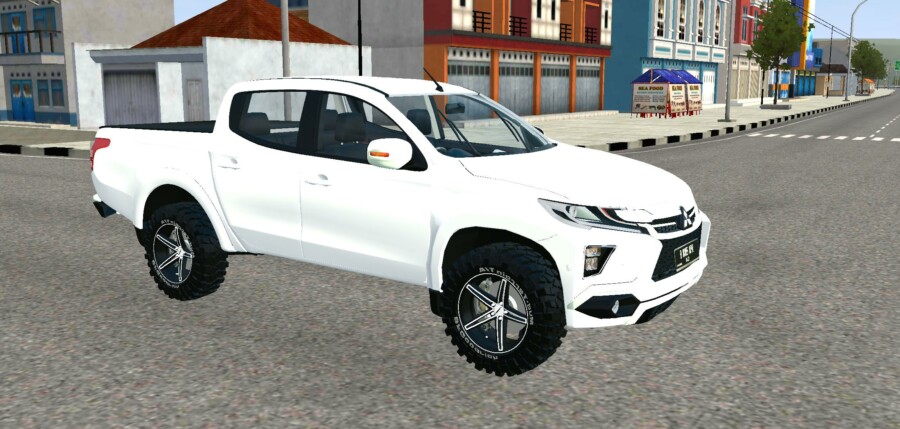 Mobil Mitsubishi Strada Triton Facelift 2019