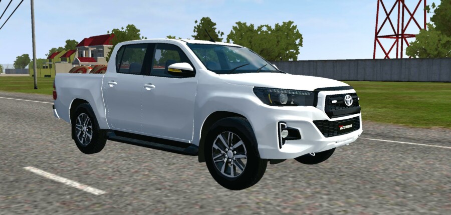 Mobil Toyota Hilux Muatan Semen