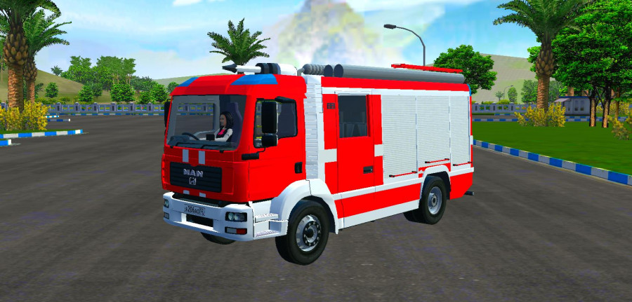 Truck MAN Damkar