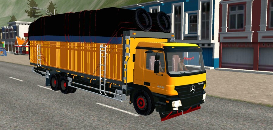 Truck Mercedes-Benz Actros Sumatra